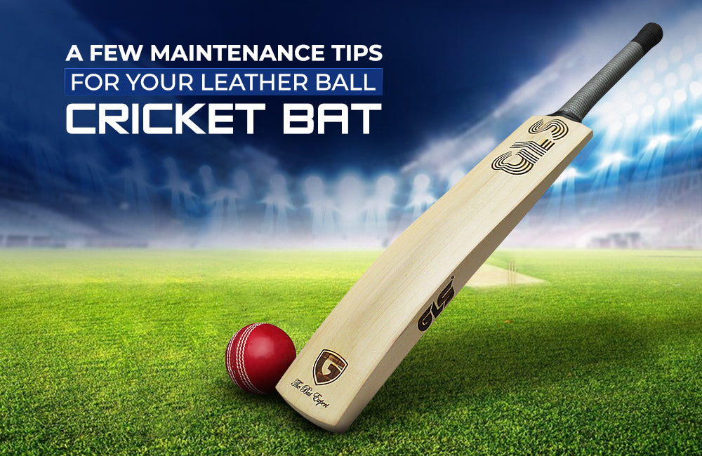 A Few Maintenance Tips For Your Leather Ball Cricket Bat