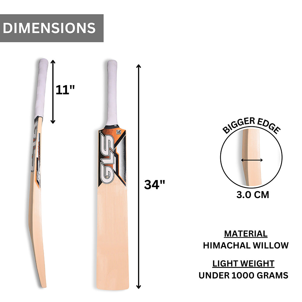 GLS Practice Himachal Willow Cricket Bat