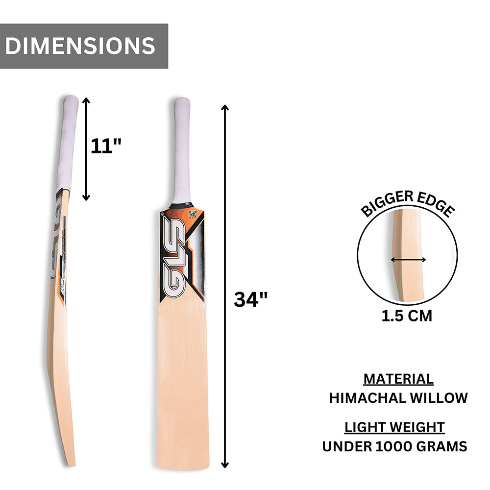 GLS Practice Himachal Willow Cricket Bat