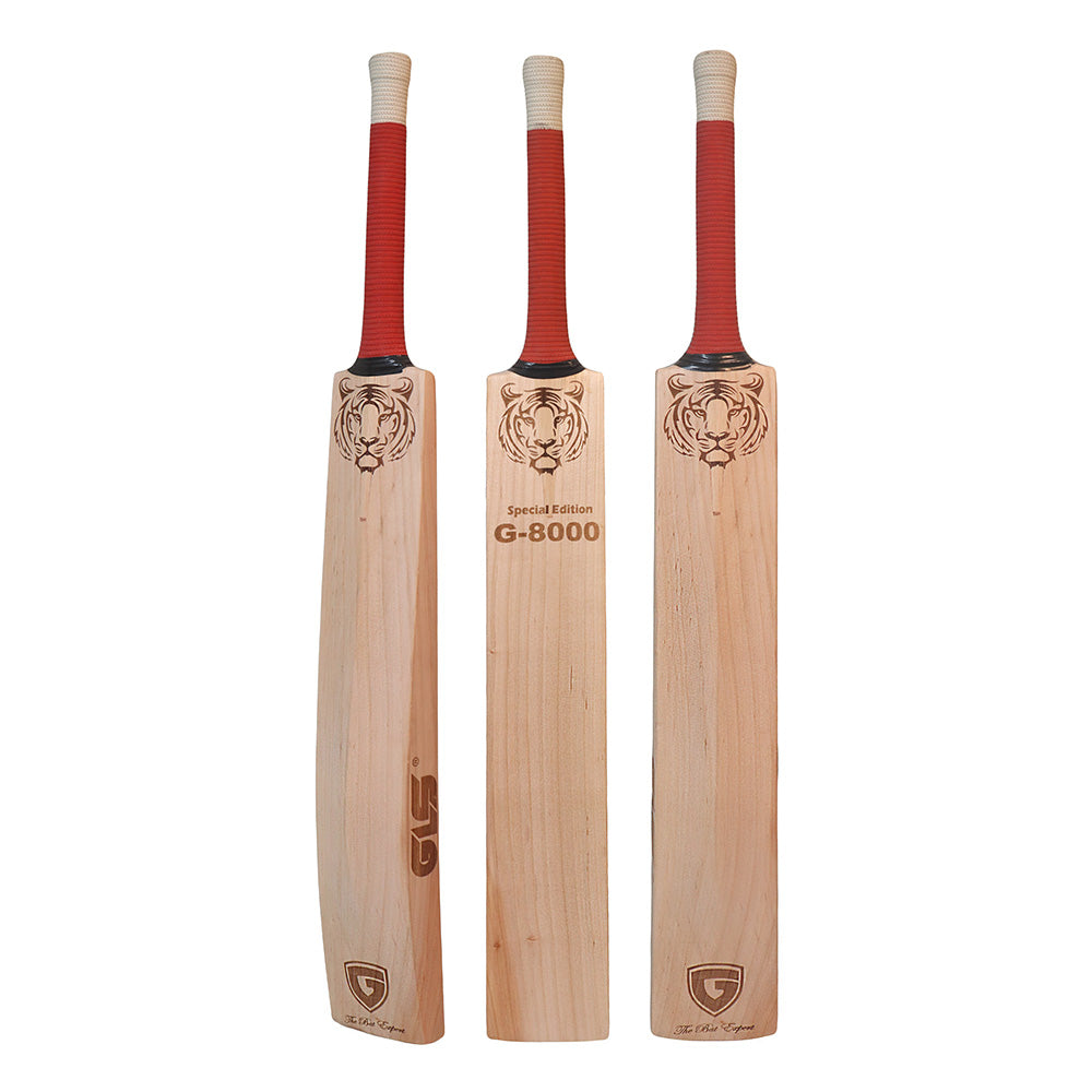 GLS G-8000 Premium Kashmir Willow Cricket Bat; Size: SH