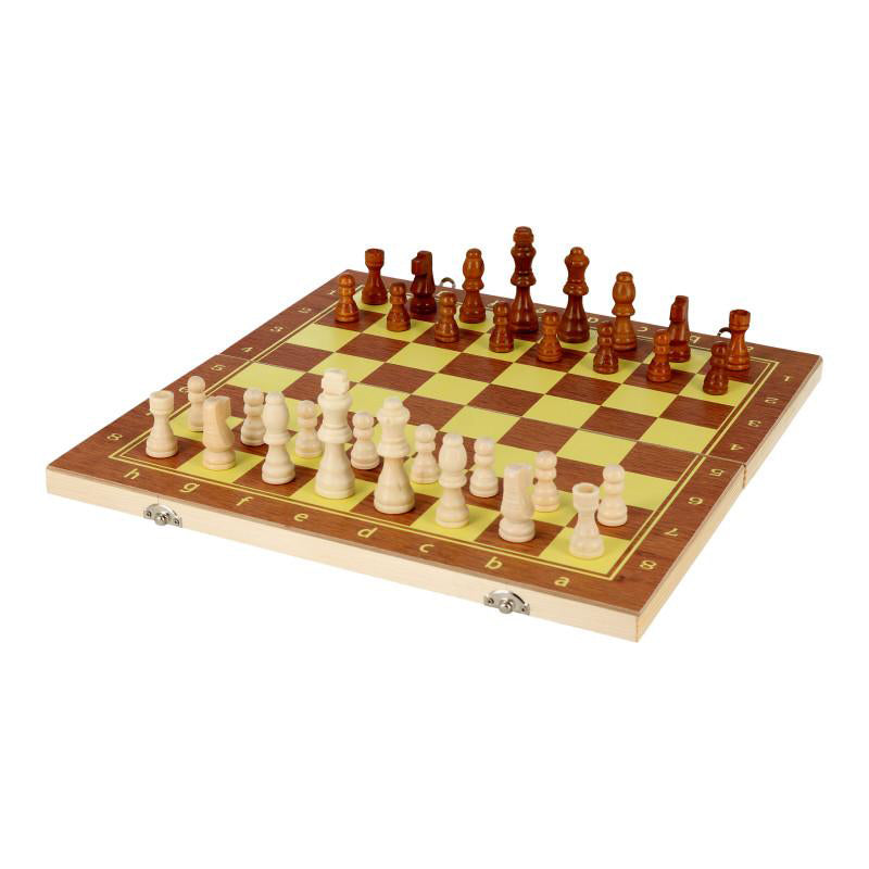 GLS Folding Wooden Chess Set