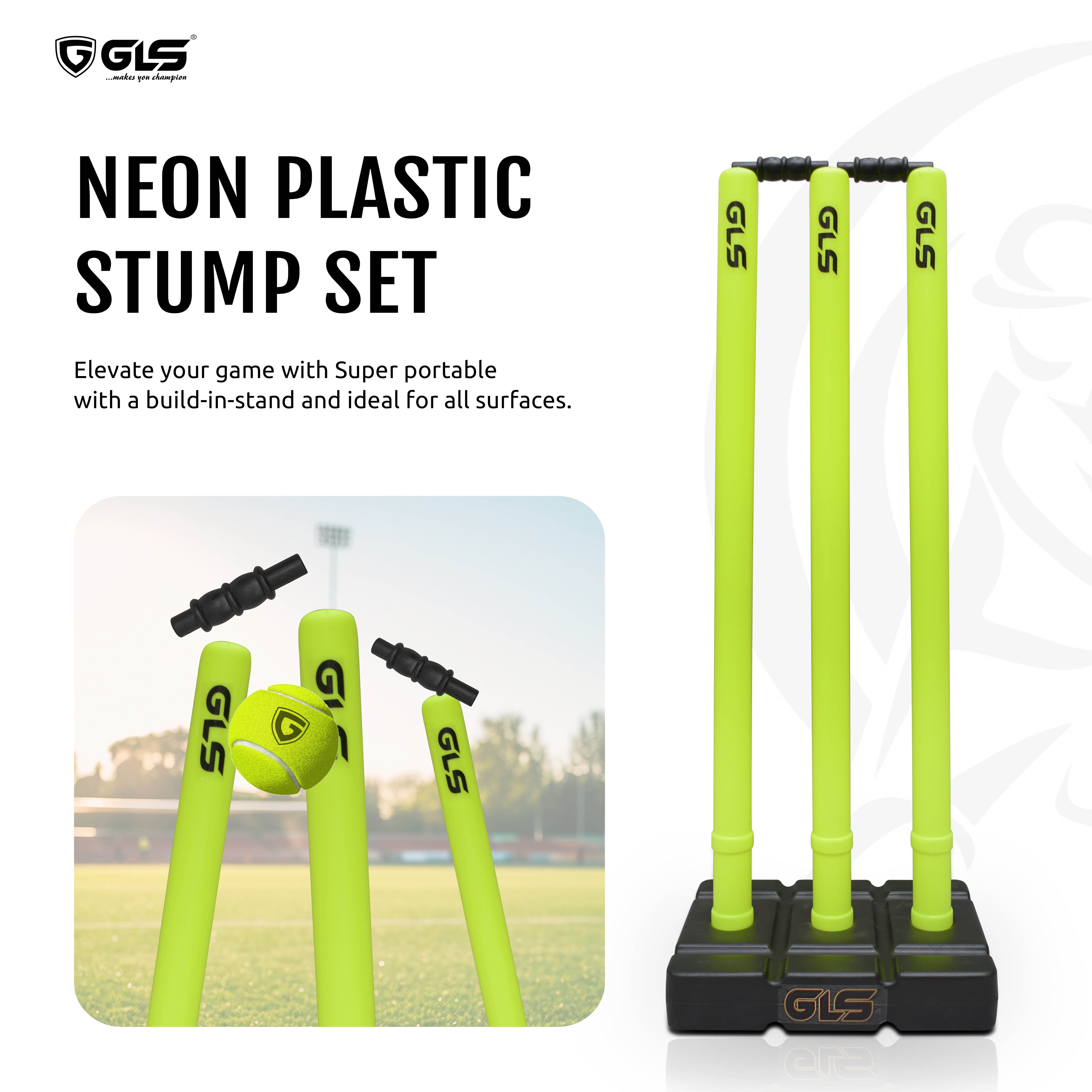 GLS Neon Plastic Stump Set