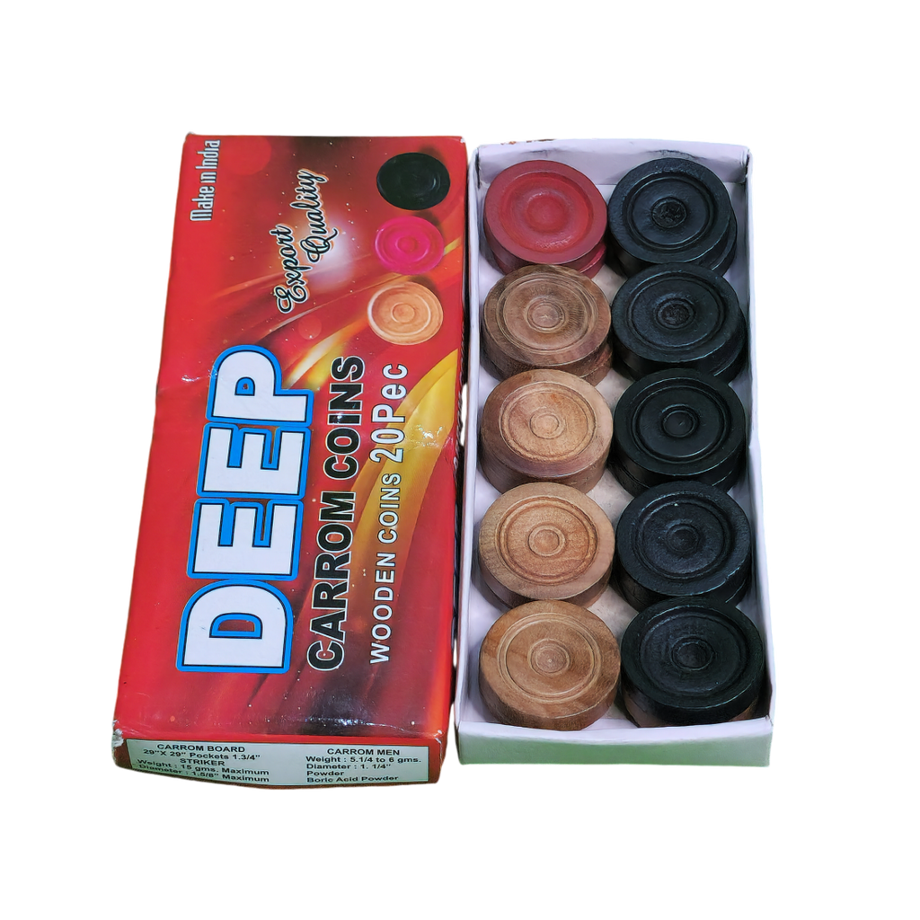 GLS Deep Carrom Coin Set