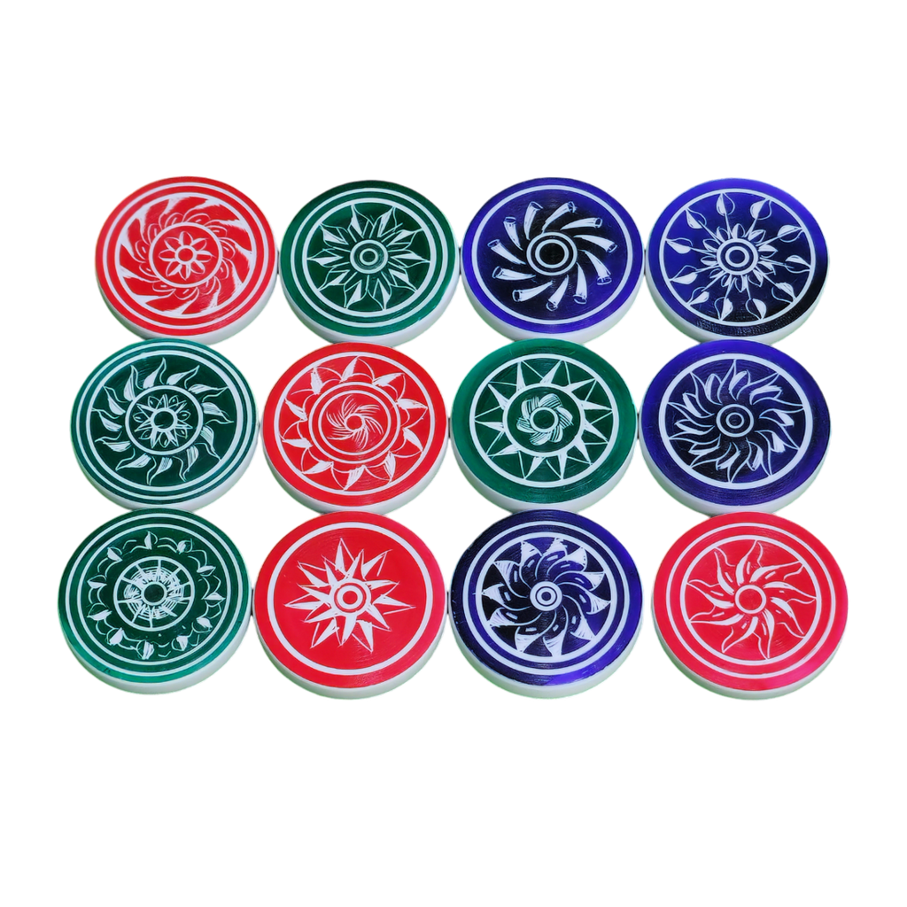 GLS Super Fine Carrom Striker (Color may vary)